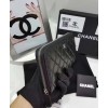 C-C Matrasse Around Zipper Long Wallet Black