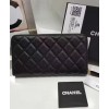 C-C Matrasse Around Zipper Long Wallet Black