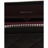 C-C Matrasse Around Zipper Long Wallet Black
