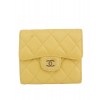 C-C Classic Small Flap Wallet A81900 Yellow