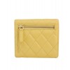C-C Classic Small Flap Wallet A81900 Yellow