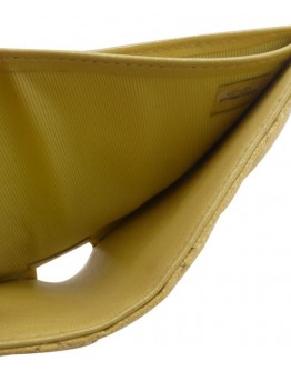 C-C Classic Small Flap Wallet A81900 Yellow