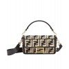 Fendi Raffia Baguette FF Bag 8BR600