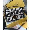 Fendi Raffia Baguette FF Bag 8BR600