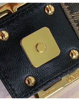 Fendi Raffia Baguette FF Bag 8BR600