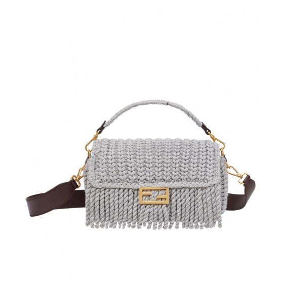 Fendi Wool Bag With Fringes
