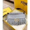 Fendi Wool Bag With Fringes