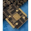 Fendi Baguette Jacquard Fabric Interlace Bag 8BR600 Coffee