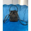Fendi Mon Tresor Fabric Interlace Mini-bag 8BS010S Coffee