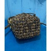 Fendi Mon Tresor Fabric Interlace Mini-bag 8BS010S Coffee