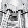 Fendi Mon Tresor Fendi Prints On PVC mini bag Silver