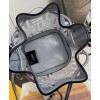 Fendi Mon Tresor Fendi Prints On PVC mini bag Silver