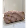 Fendi Peekaboo Iconic Mini Leather Interlace Bag 8BN244