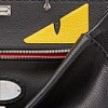 Fendi Peekaboo In Black Roman Leather 7VA388 Black