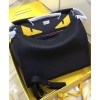 Fendi Peekaboo In Black Roman Leather 7VA388 Black