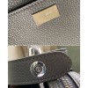 Fendi Peekaboo Iconic Essential Calf Leather Bag 7VA476 Black