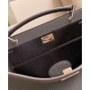 Fendi Peekaboo Iconic Essential Calf Leather Bag 7VA476 Black