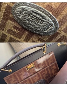 Fendi Peekaboo Iconic Essential Calf Leather Bag 7VA476