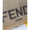 Fendi Peekaboo X-tote Canvas bag 8BH374 Khaki