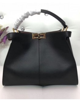 Fendi Peekaboo X-lite Regular leather bag 8BN310