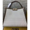 Fendi Peekaboo X-lite Large 8BN304 White