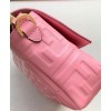 Fendi Mini Baguette Leather Bag 8BS017