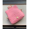 Fendi Mini Baguette Leather Bag 8BS017