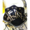 Fendi Mon Tresor Raffia Mini-Bag 8BS010 Black