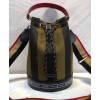 Fendi Mon Tresor Small Multicolor Canvas Bag 7VA450 Coffee