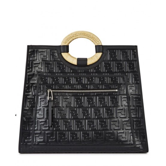 Fendi Runaway Shopper 8BH351 Black