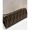 Fendi Runaway small Shopper 8BH353 Coffee