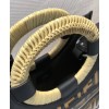 Fendi Runaway small Shopper 8BH353 Coffee