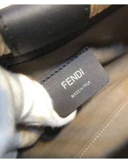 Fendi Runaway small Shopper 8BH353 Coffee