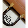 Fendi Sunshine Shopper 8BH372 Coffee
