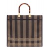Fendi Sunshine Shopper 8BH372 Coffee
