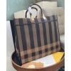 Fendi Sunshine Shopper 8BH372 Coffee
