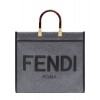 Fendi Sunshine Shopper 8BH372 Gray
