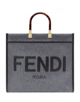 Fendi Sunshine Shopper 8BH372 Gray