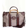 Gucci Soft GG Supreme Duffle Bag With Web 459311