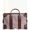 Gucci Soft GG Supreme Duffle Bag With Web 459311