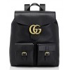 Gucci Marmont Backpack Leather 429007 Black
