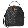 Gucci GG Marmont Quilted Leather Backpack Bag 476671
