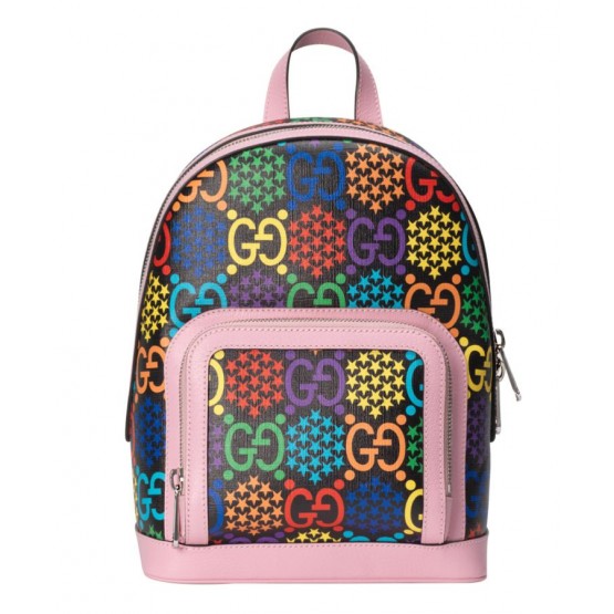 Gucci Small GG Psychedelic Backpack 601296 Pink