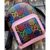 Gucci Small GG Psychedelic Backpack 601296 Pink