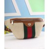 Gucci Vintage canvas belt bag 575082 Cream