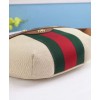 Gucci Vintage canvas belt bag 575082 Cream