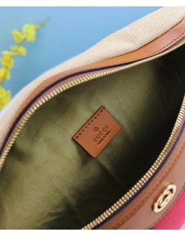 Gucci Vintage canvas belt bag 575082 Cream