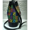 Gucci GG Psychedelic Bucket Bag 598149 Green