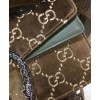 Gucci Dionysus GG velvet small shoulder bag 499623