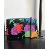 Gucci Ken Scott Print Dionysus Super Mini Bag 476432 Black